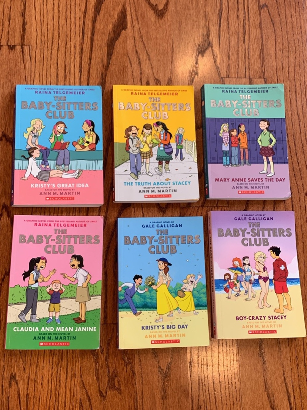 The Babysitters Club Graphic Novel Comic Books | 1-4, 6 & 7